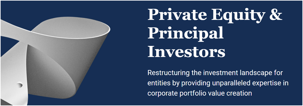 Private equity and principal investors