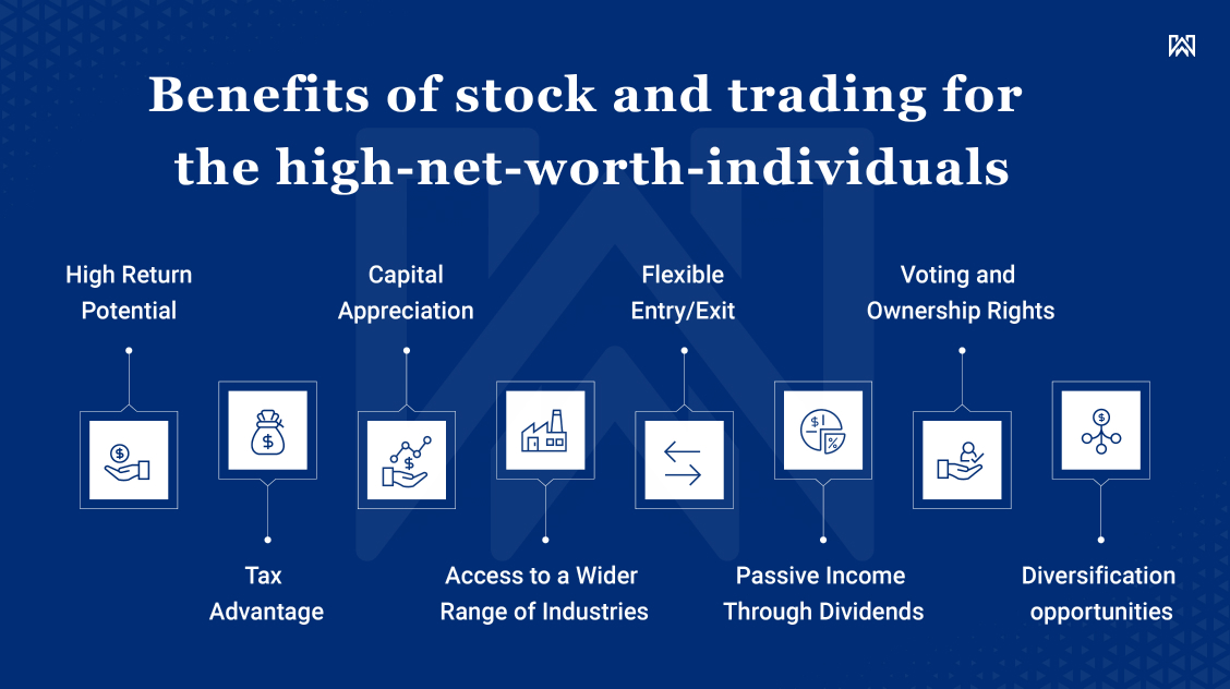 Benefits of Stock and Trading for the HNWIs